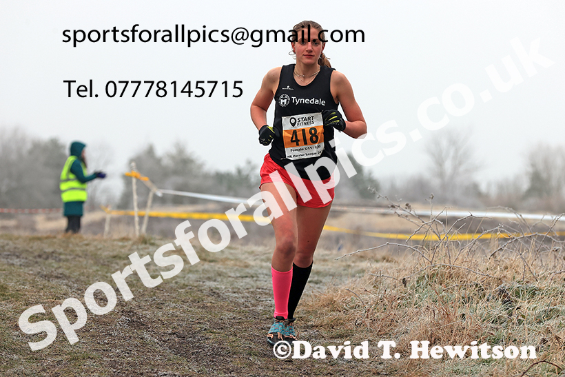 Womens under-17s and under-20s 2025 Start Fitness NEHL, Wrekenton, Gateshead. Photo: David T. Hewitson/Sports for All Pics